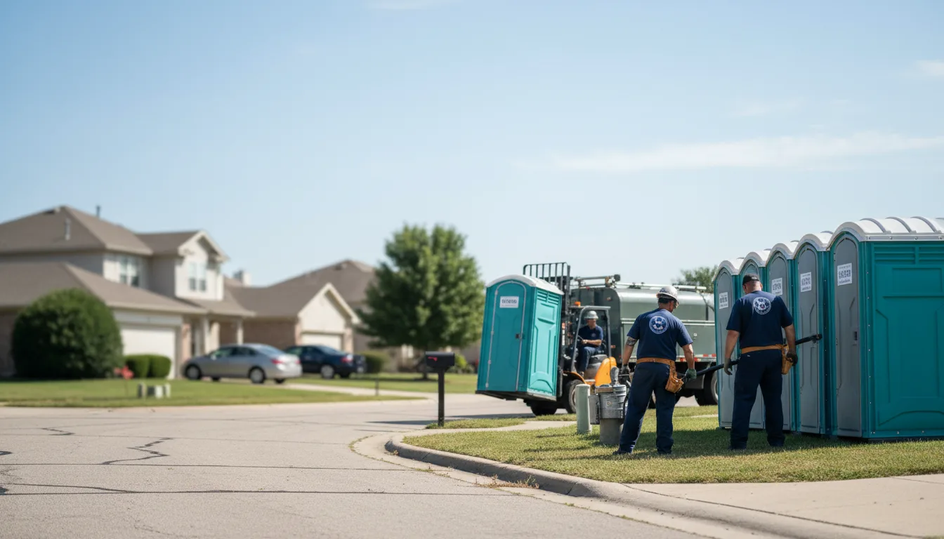 Porta Potty Rental in Iowa near me